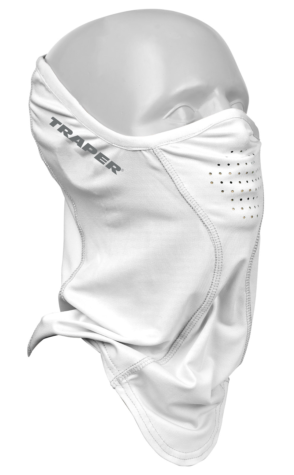 Traper Solar Pro Face Mask UPF 50+ White Traper Solar Pro Face Mask UPF 50+ White
