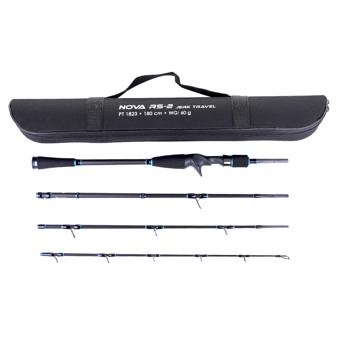 Sportex Nova Jerk Travel RS-2 Baitcastrute