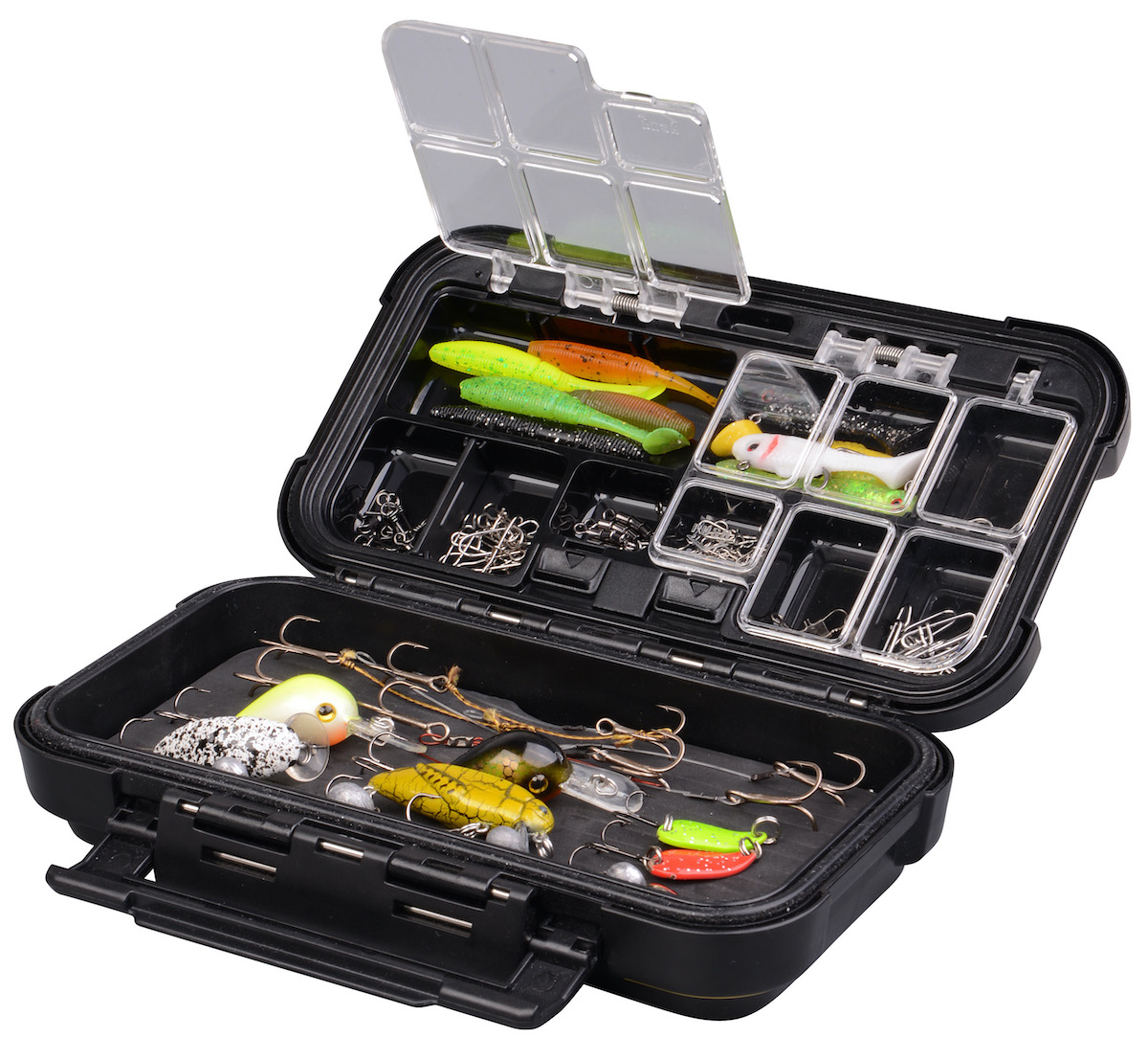 Spro wasserdichte Kleinteilebox Multi Stocker Large 16 x 9,5 x 4,7 cm Tackle Box