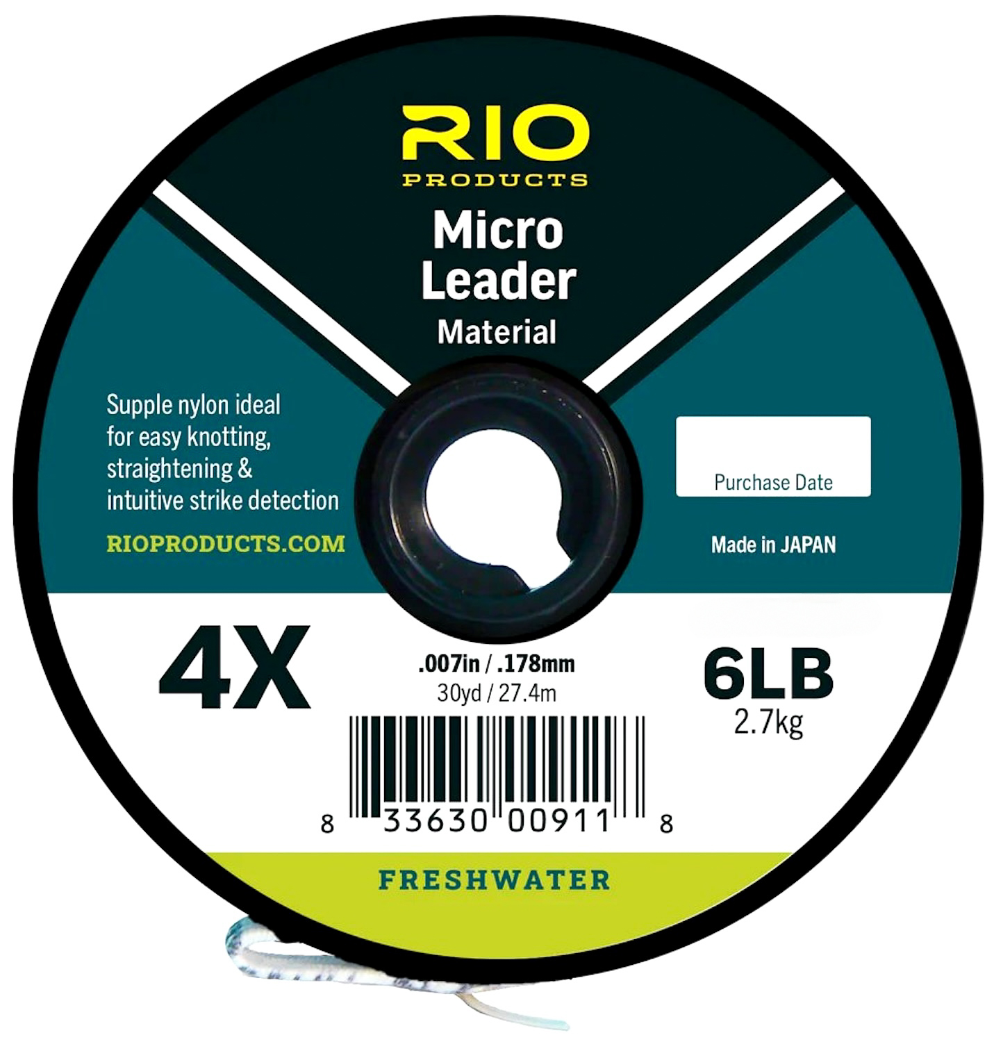 Rio Euro Nymph Micro Leader Material Pink Vorfachmaterial