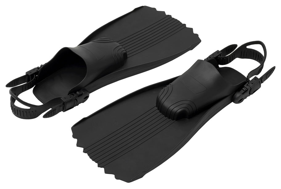 Kinetic Pro Fins Belly Boat Flossen black