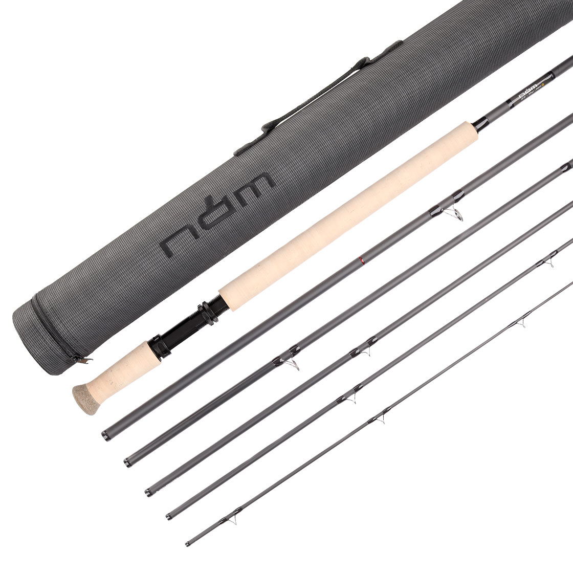 Nam Zweihand Original Delgado Fliegenrute 6pcs