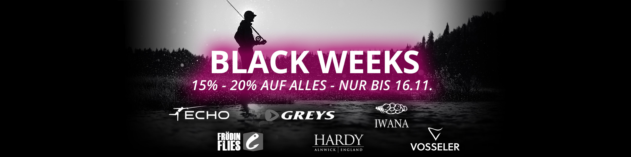 BLACK WEEKS - 6 BRANDS: 15% - 20% auf alles bis 16.11.