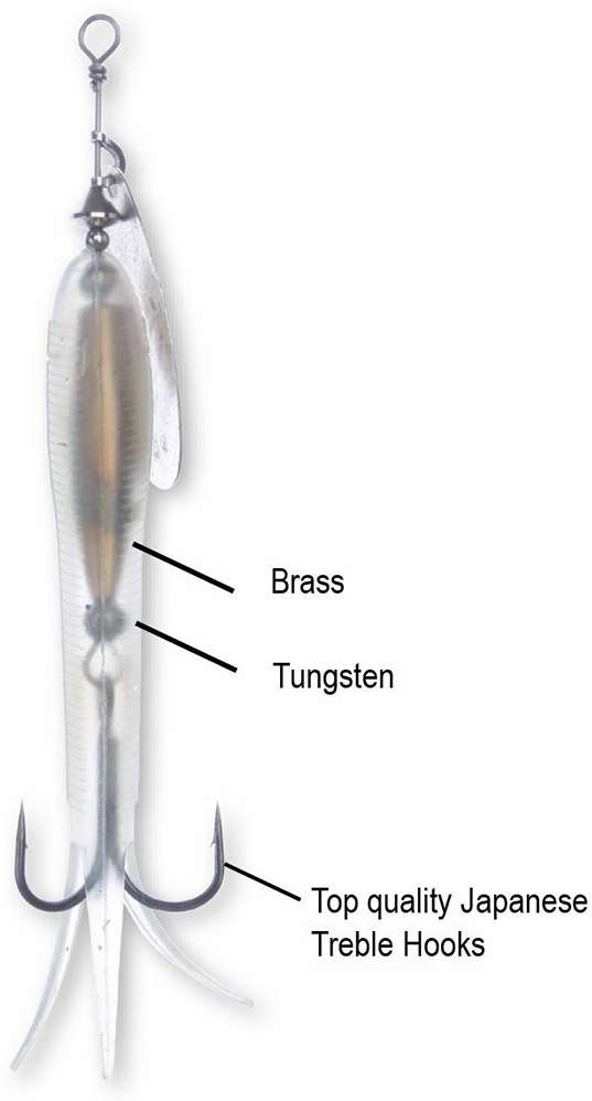P-23730_Savage_Gear_Flying_Eel_Condom_Spinner_Detail Savage Gear Flying Eel Condom Spinner
