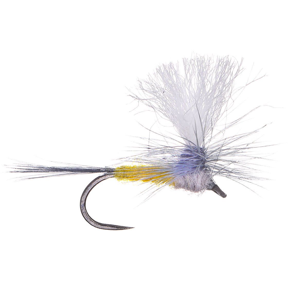P-26718_adh-fishing-Trockenfliege-Parachute-Yellow-Grey-on-AHREX-by-Superflies adh-fishing Trockenfliege Parachute Yellow Grey on AHREX by Superflies