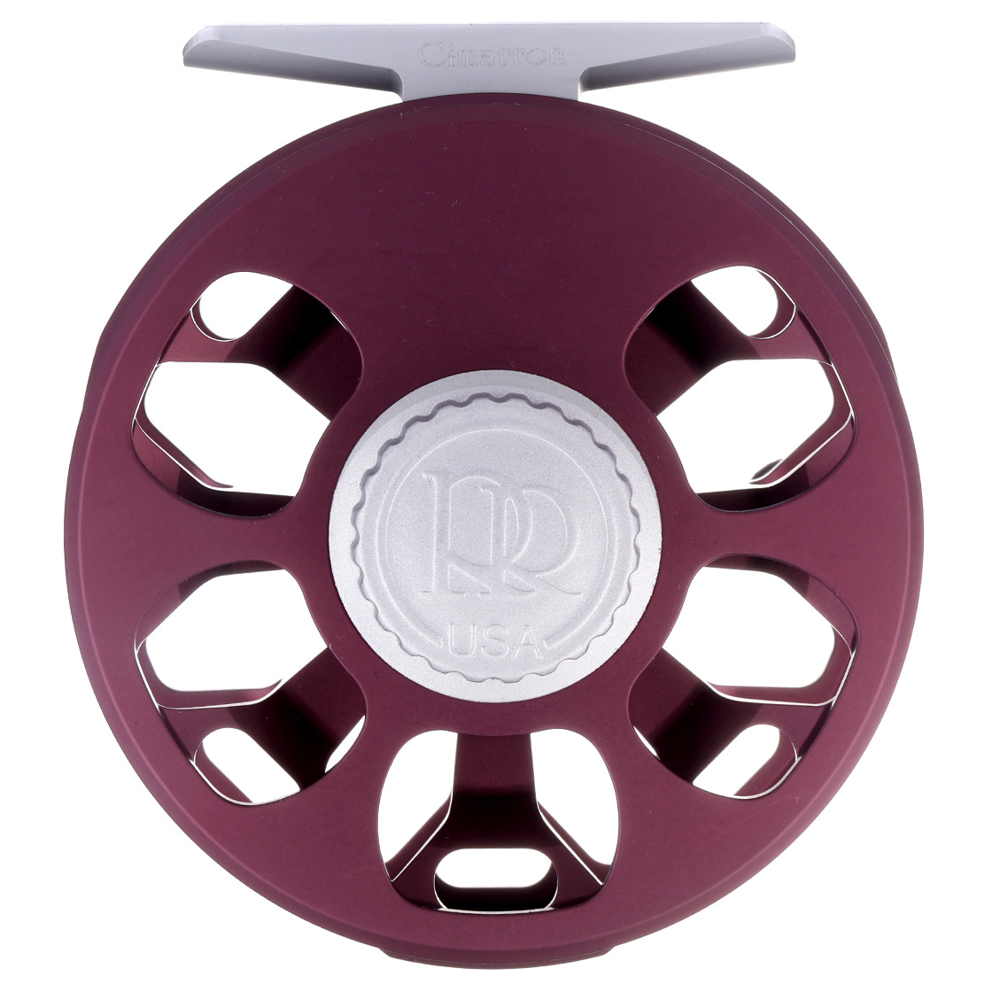 Ross Reels Cimarron Fliegenrolle matte merlot Ross Reels Cimarron Fliegenrolle matte merlot