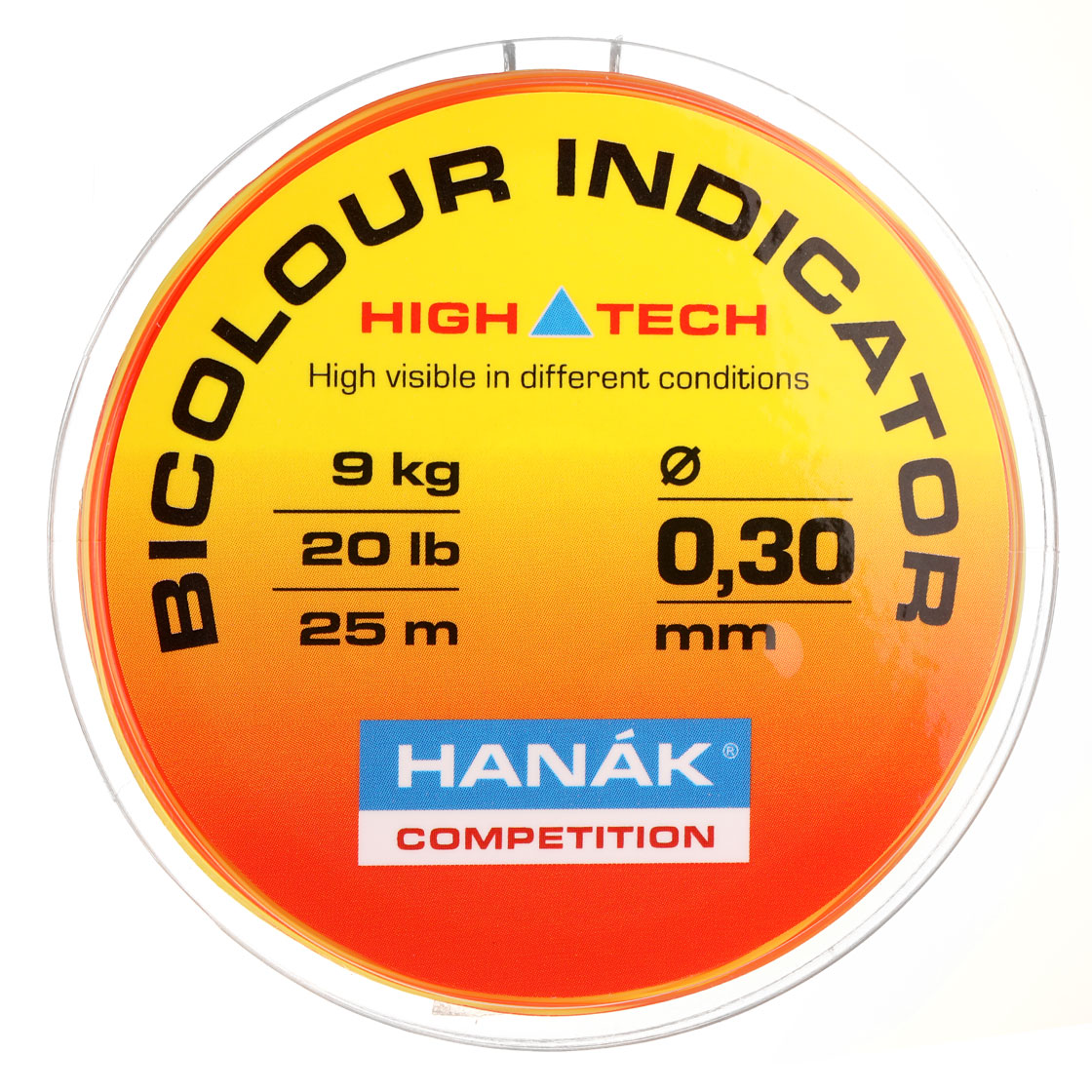 Hanak Bicolour Indicator Sichthilfe orange / fl. red