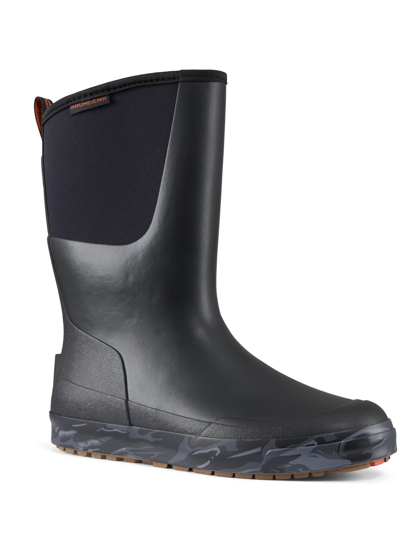 Grundéns 12 Inch Deck Boot Gummistiefel blackbeard
