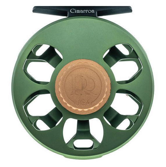 Ross_Reels_Cimarron_Fliegenrolle_olive_3 Ross Reels Cimarron Fliegenrolle matte olive
