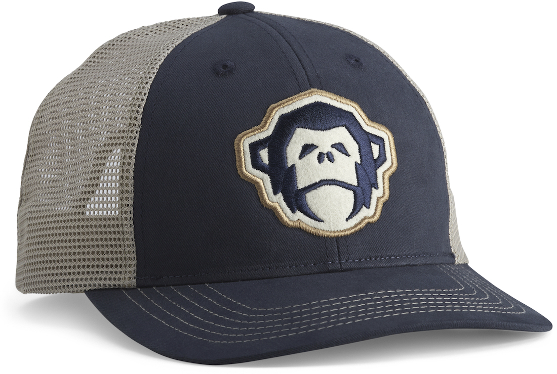 P-25847_Howler_Brothers_Cap_Standard_El_Mono_Khaki_Navy_ Howler Brothers Cap Standard Hats - el mono : navy/ khaki (CORE)