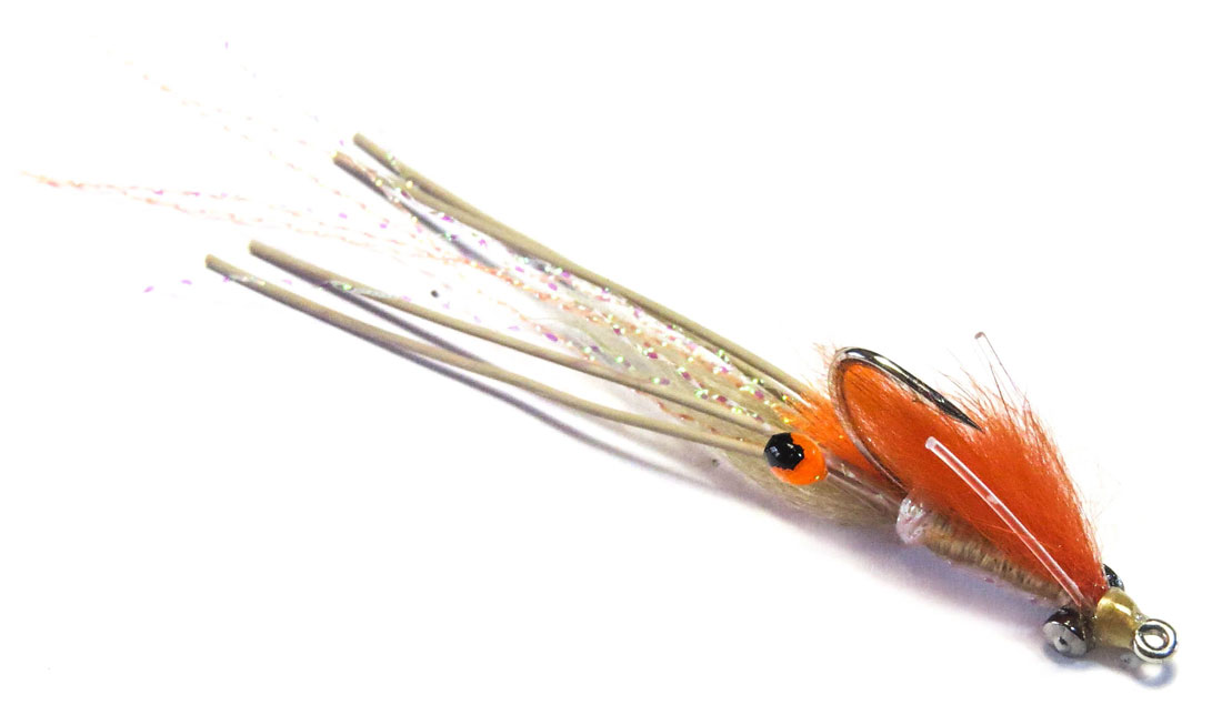 Fishient H2O Salzwasserfliege - Spawning Shrimp orange