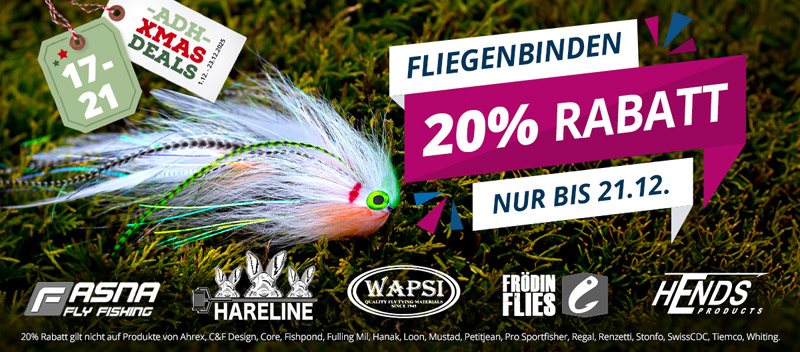 20% auf Fliegenbinden Artikel bis 21.12.