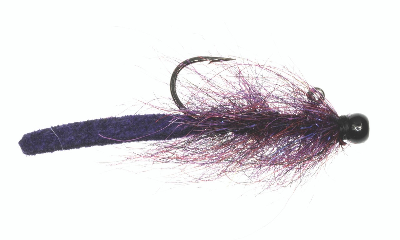 Umpqua Streamer Balanced Leather Leech #10 Purple