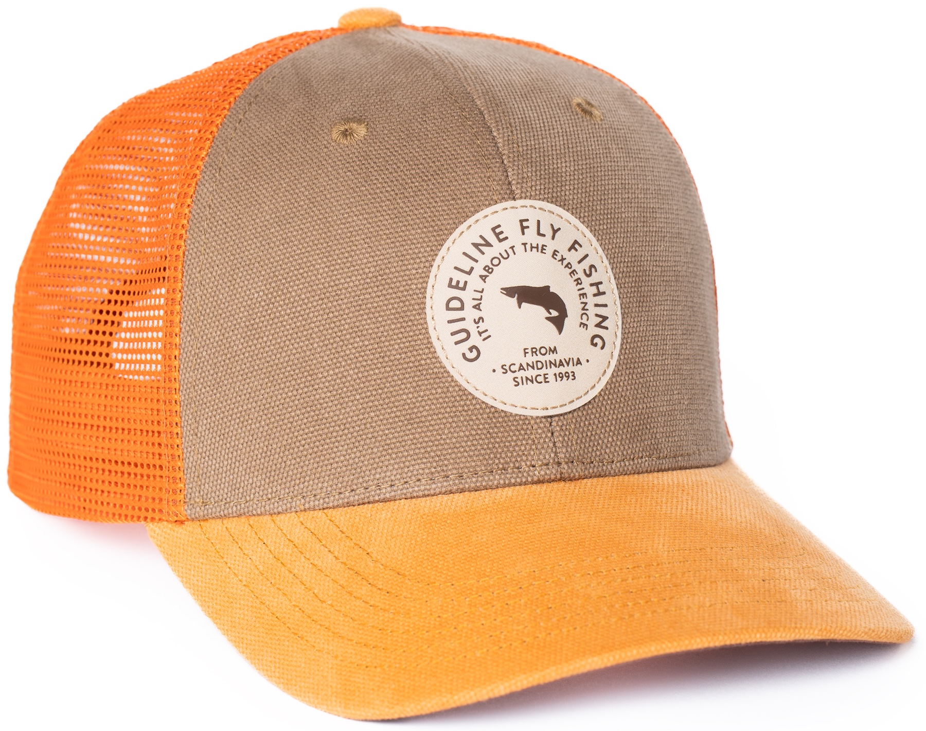 Guideline Badge Trucker Cap - Heat