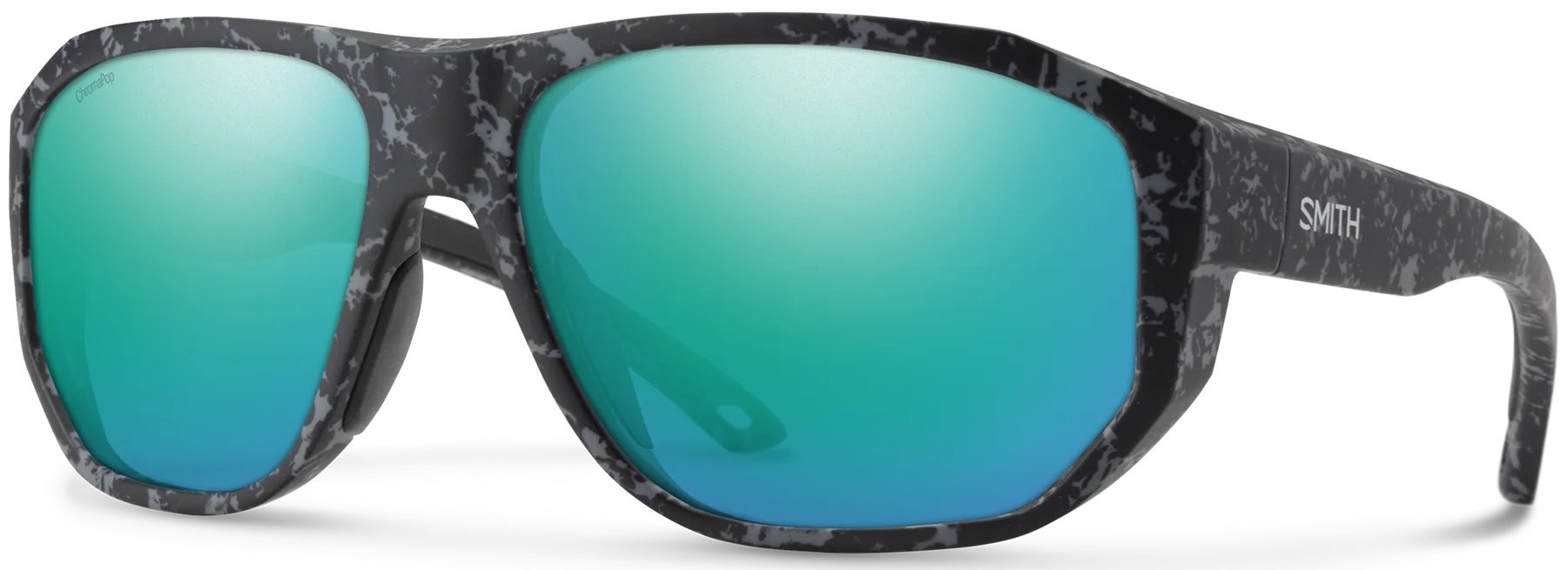 Smith Optics Polarisationsbrille Outrigger Matte Ash Marble ChromaPop Polarized Opal Mirror