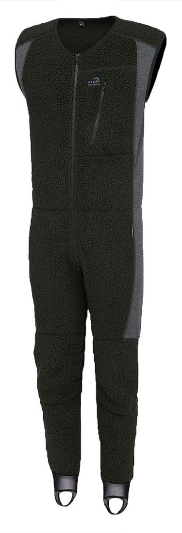 Geoff Anderson Thermal 3 Overall Polartec Funktionsfleece dark green
