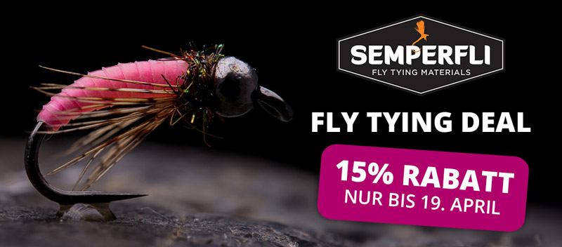SEMPERFLI Fly Tying Deal: 15% bis 19.4.
