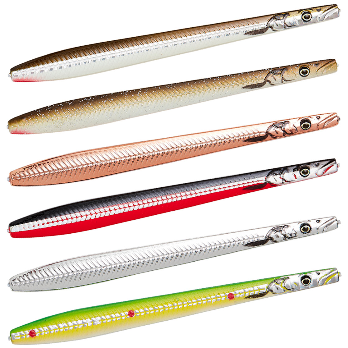 Savage_Gear_Line_Thru_Sandeel_Nail_TITEL1 Savage Gear Line Nail Sandeel Sandaal 11 cm 20 g