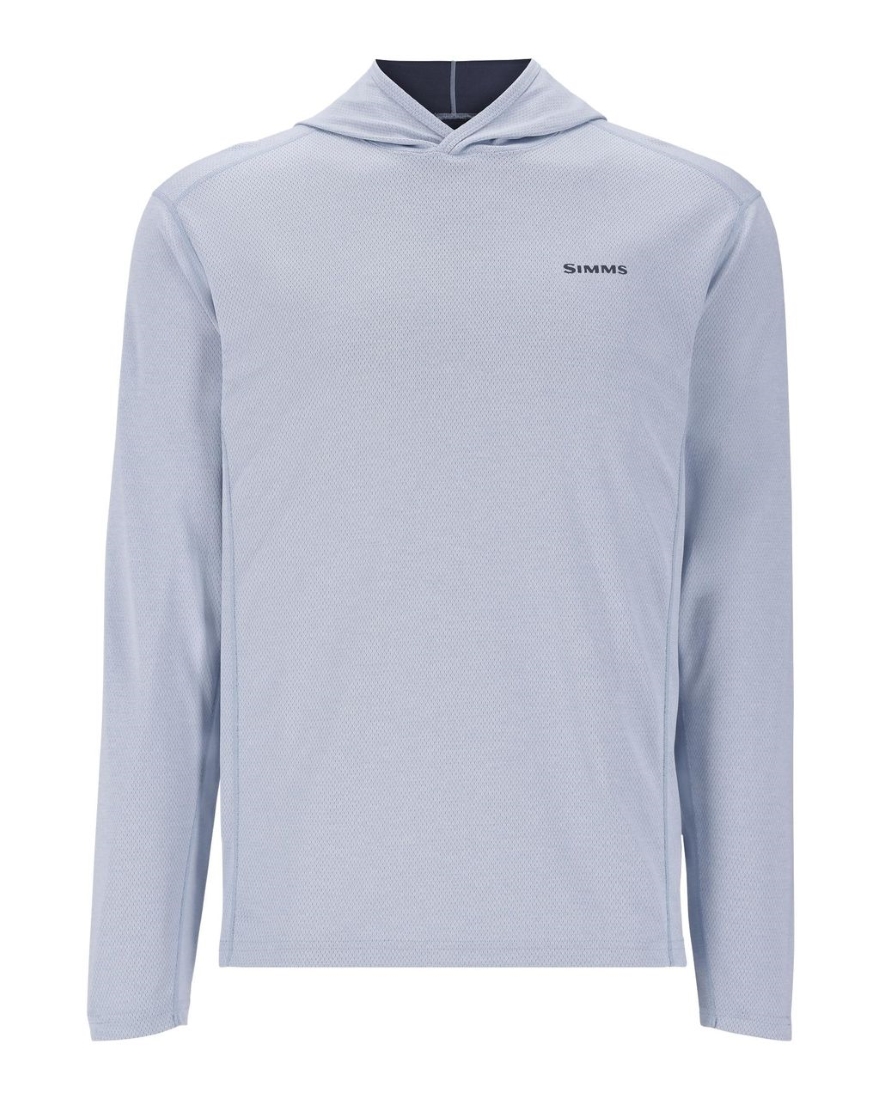 Simms BugStopper Hoody UPF50 UV- & Insektenschutz Steel Blue Heather