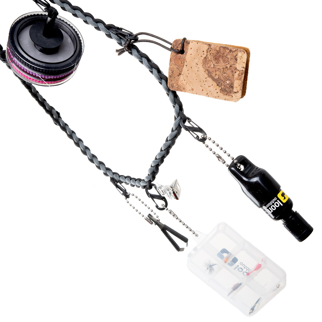 P-04200-Loon-Neckvest-Lanyard-5-Fliegenfischer-Umhangeband-Detail1
