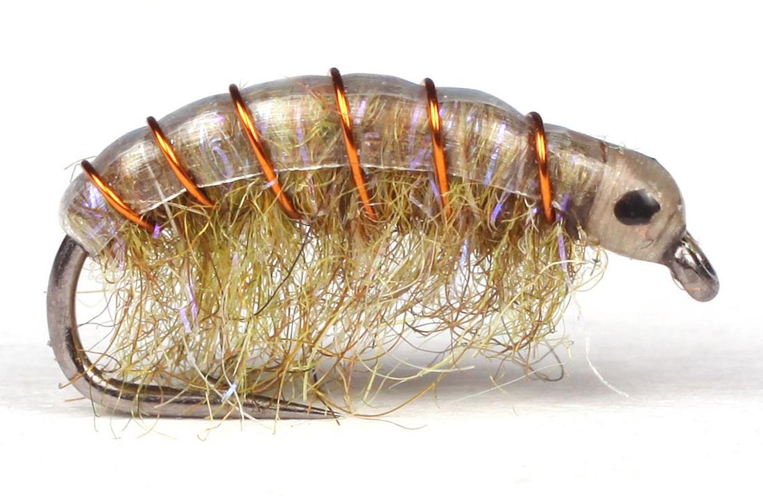 Guideline Meerforellenfliege - UV Gammarus olive