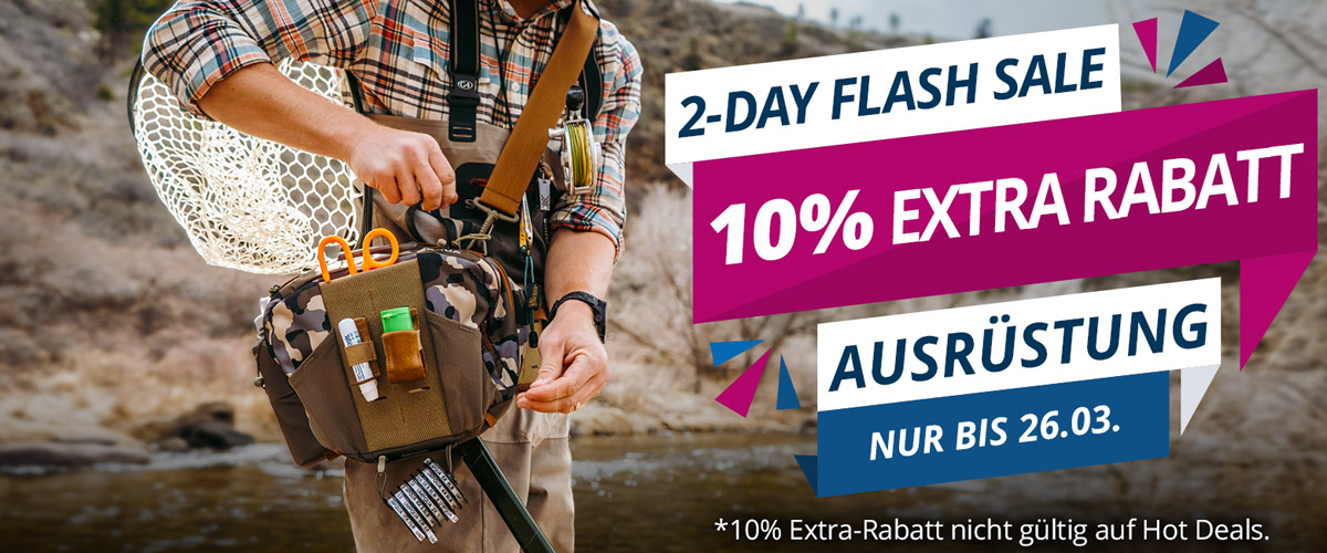 Nur 2 Tage: 10% Extra auf Ausrüstung im Sale
