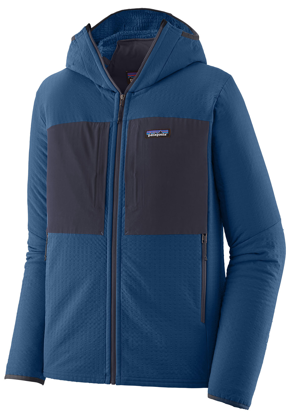 Patagonia R2 TechFace Hoody Fleecejacke CLMB - Clement Blue