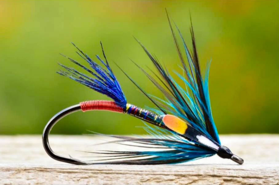 P-17602_semperfli_synthetic_jungle-cock_pink_Bindebeispiel Bindebeispiel (andere Farbe)