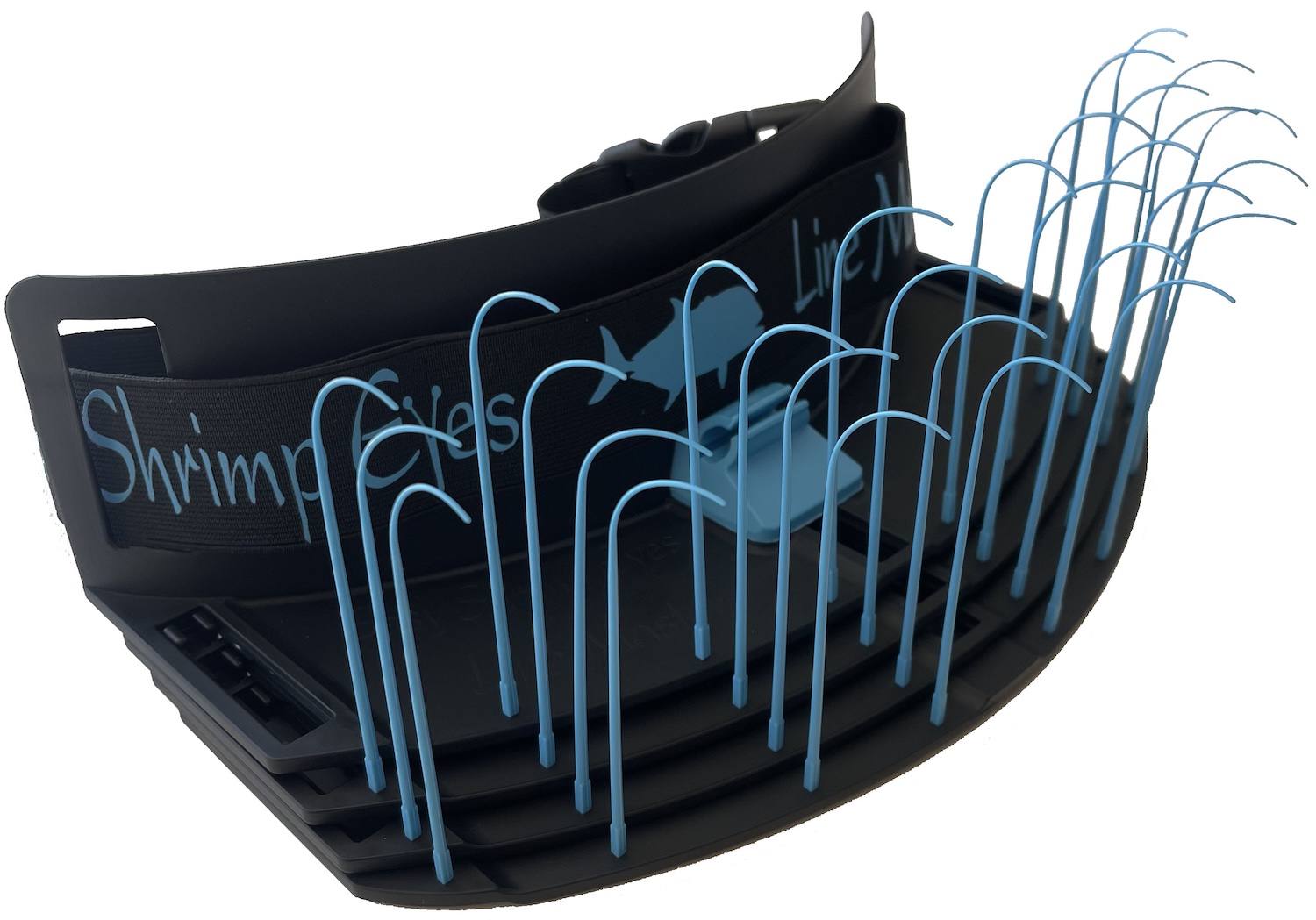 Easy Shrimp Eyes Line Master Schnurkorb Black & Blue