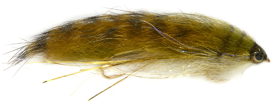 P-24160_Fulling_Mill_Streamer_Snake_Bait_Olive Fulling Mill Streamer - Snake-Bait Olive