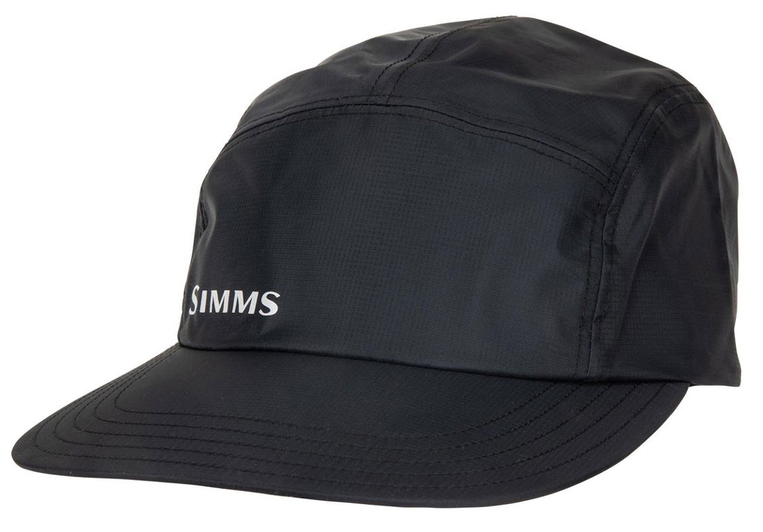 Simms Flyweight Gore-Tex Paclite Cap Schirmmütze black