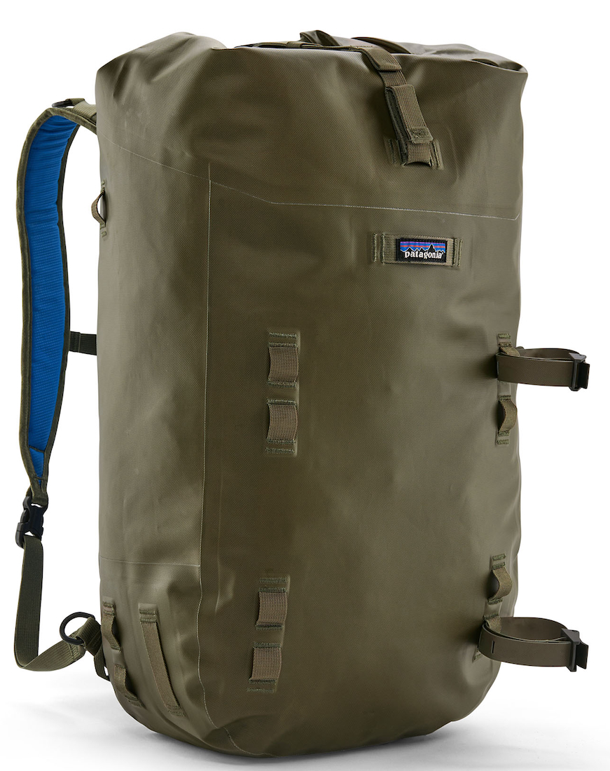 Patagonia Disperser Roll Top Pack 40L wasserdichter Rucksack BSNG - Basin Green
