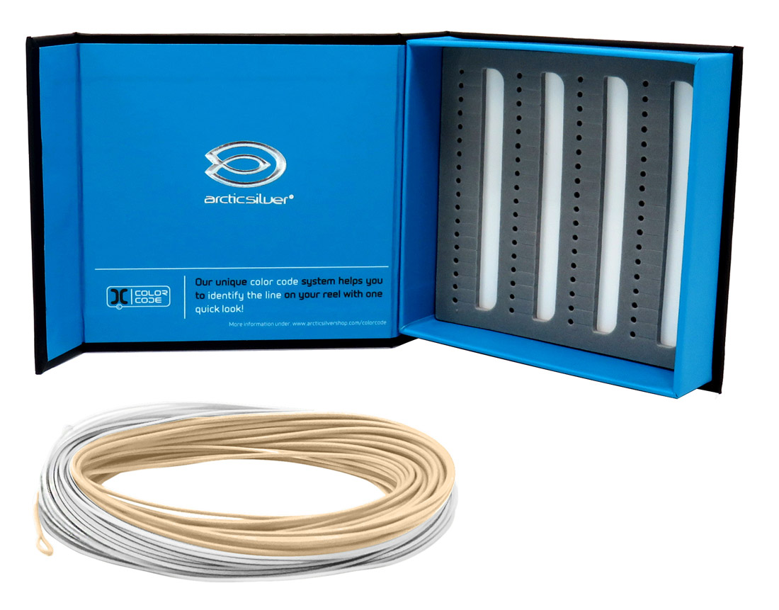 ArcticSilver_MD_Compact20_Fliegenschnur_4er #4 (cream/white)
