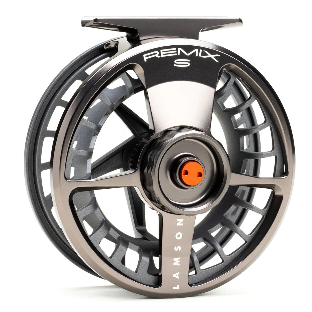 Lamson Remix S Fliegenrolle smoke
