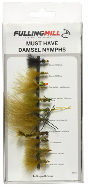 P-26894_Fulling_Mill_Must_Have_Damsel_Nymphs_Fliegenset_ Fulling Mill Fliegenset Must Have Damsel Nymphs