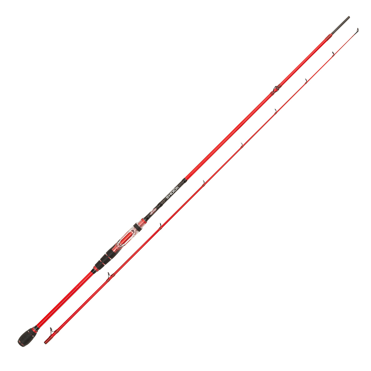 Berkley Lightning Shock Red Baitcaster Rute