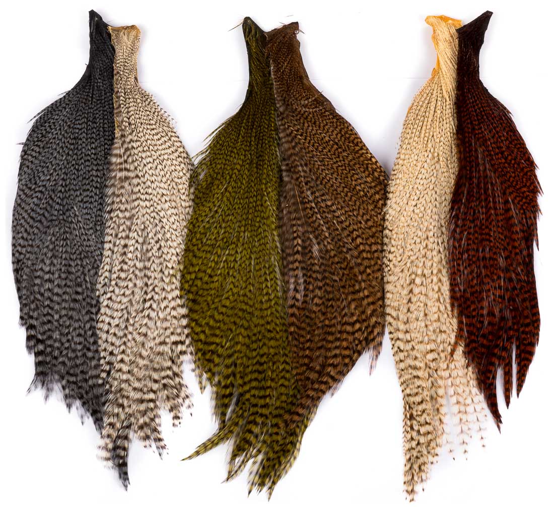 wapsi-ewing-grizzly-half-capes-2 Wapsi Ewing Half Grizzly Rooster Dryfly Capes