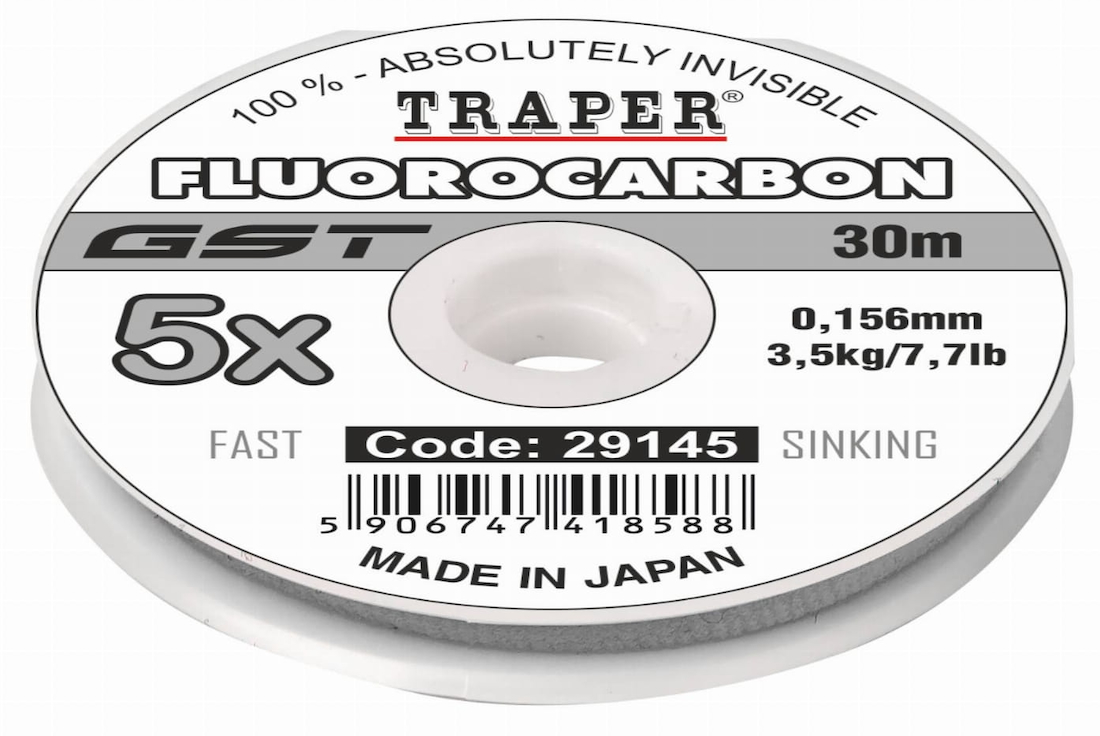 Traper GST Fluorocarbon Ultra Strong 30 m Spule