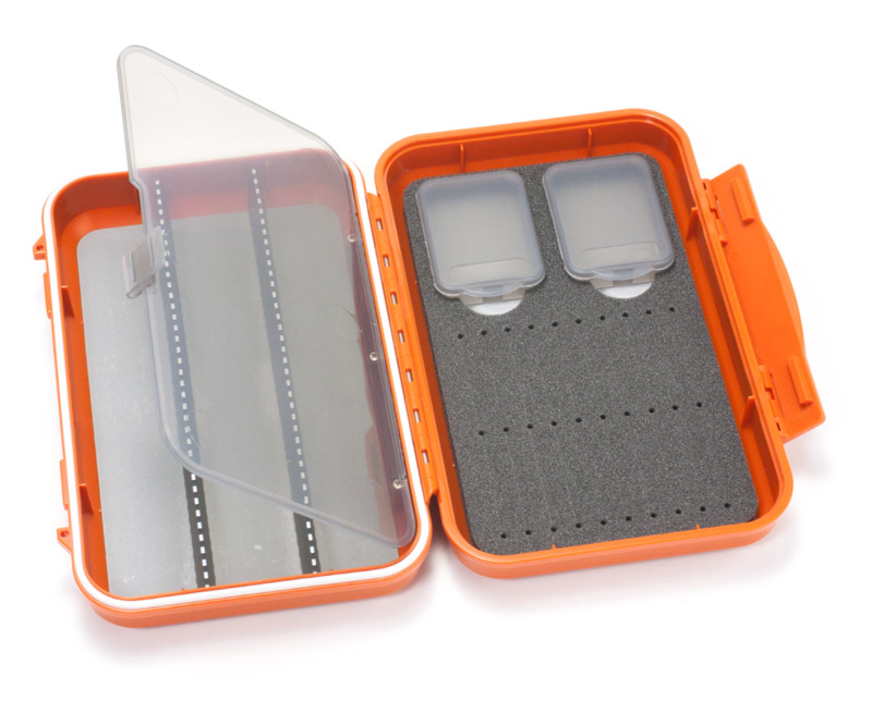 C&F Design CF-2403V wasserdichte Fliegenbox für Tubenfliegen burnt orange