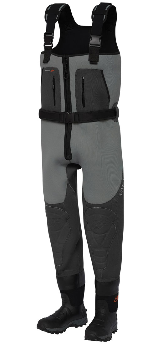 Scierra_Yosemite_Neo_Chest_Wathose_5_mm_mit_Stiefel_Felt_1_neu Beispielbild (andere Sohle)