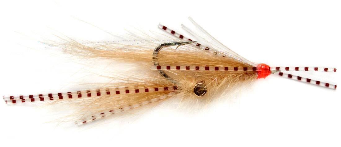 Fulling Mill Salzwasserfliege - Squimp Shrimp tan