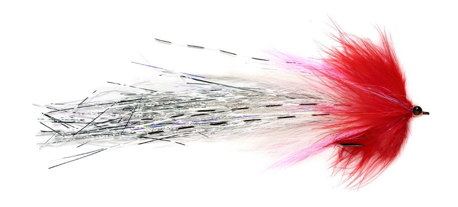 fulling_mill_whistler_red_white Fulling Mill Streamer - Whistler red & white