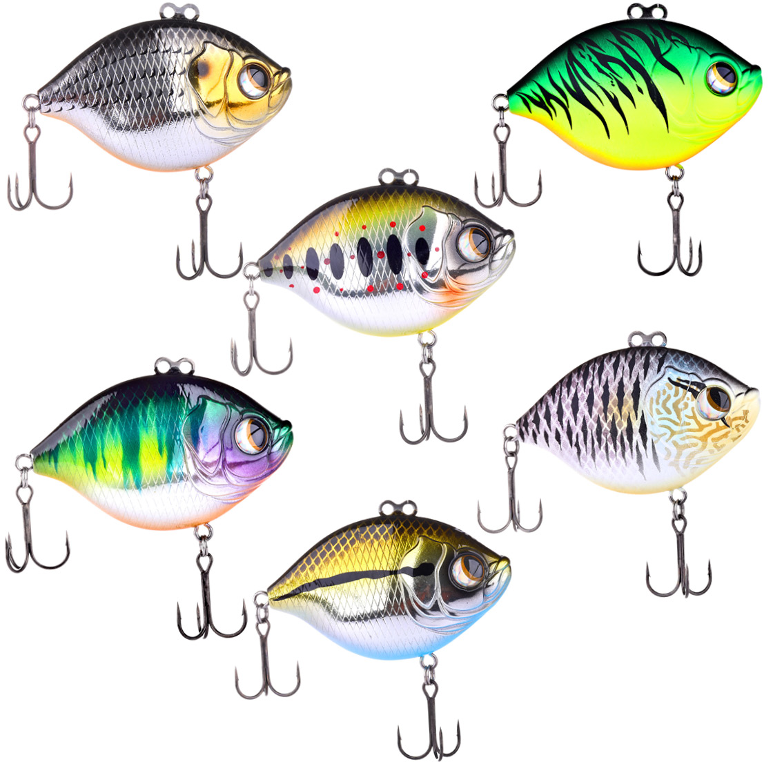 Lurefans Double Kill DK7 Lippless Crankbait 7 cm
