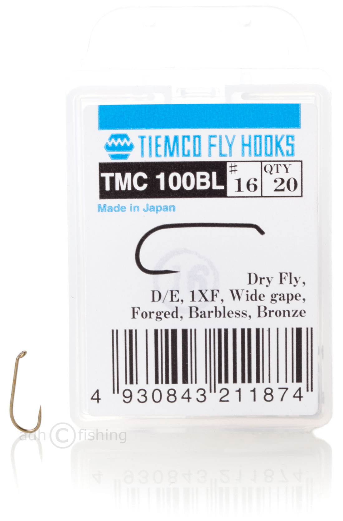 Tiemco TMC 100 BL Fliegenhaken barbless