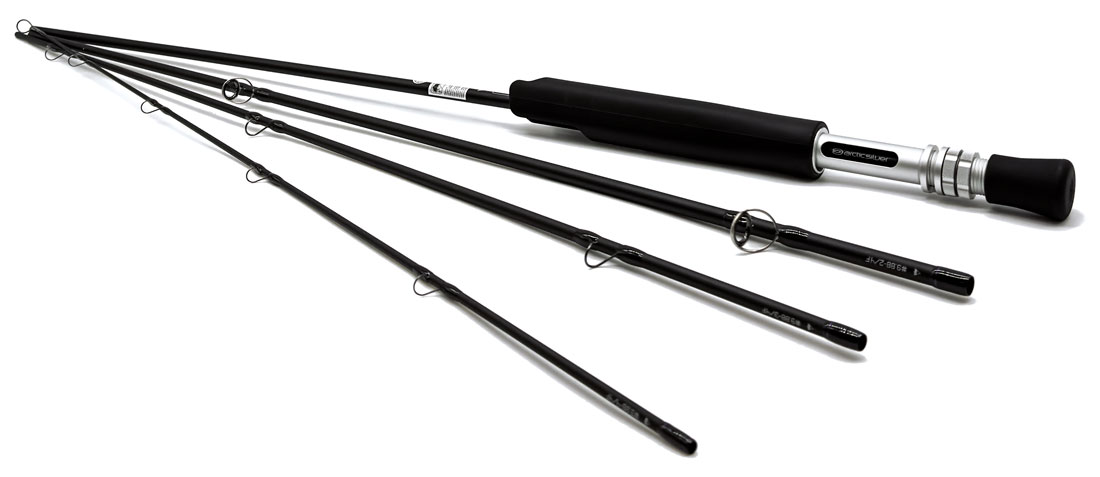 ArcticSilver BEAST ULTIMATE Medium-Fast Einhand Fliegenrute # 9 -  8,8 ft  4pcs