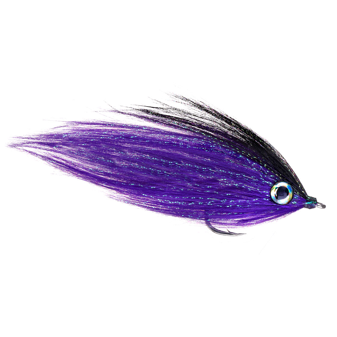 Fishient H2O Salzwasserfliege - Magnetic Minnow black & purple