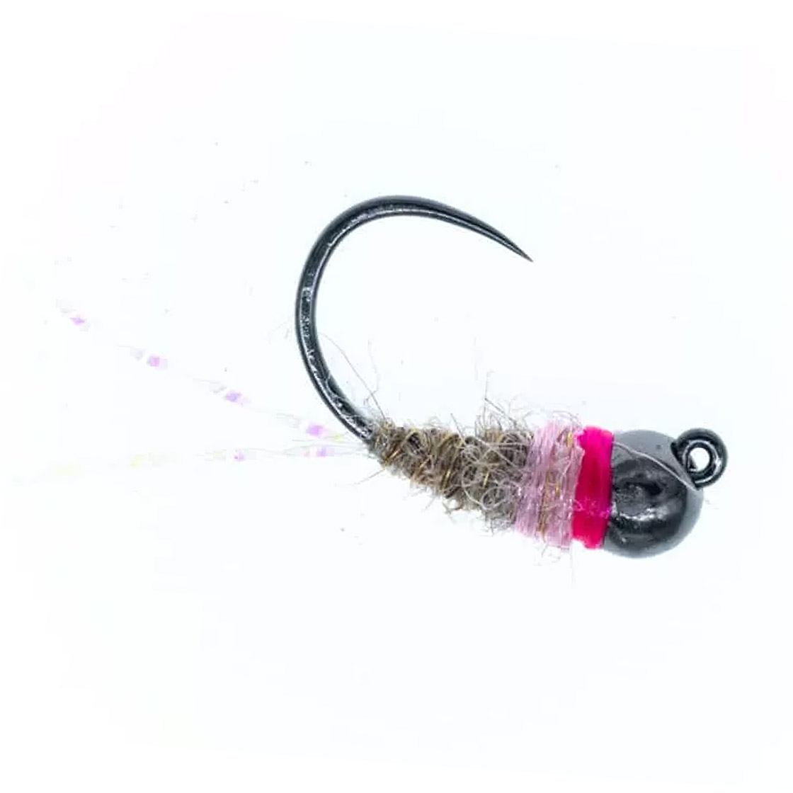 Superflies_Tungsten_Nymph_Jiggy_Pink_Squirrel Superflies Tungsten Nymph Jiggy Pink Squirrel