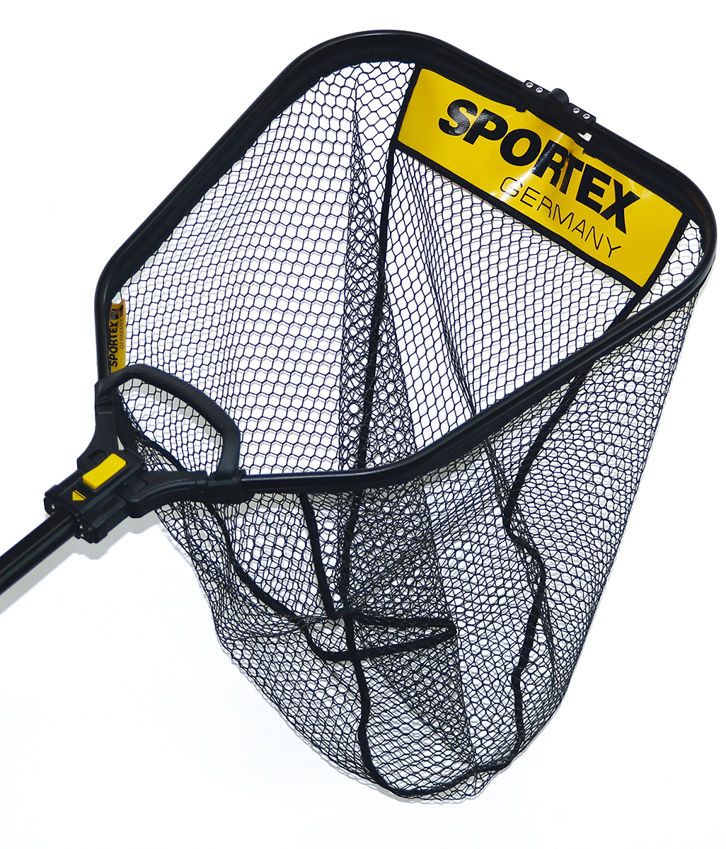Sportex Alu-Kescher gummiert