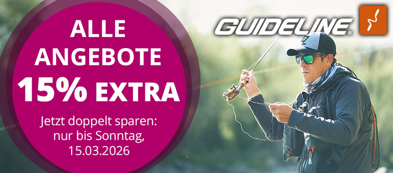 Guideline: 15% Extra auf alle Angebote bis 15.3.