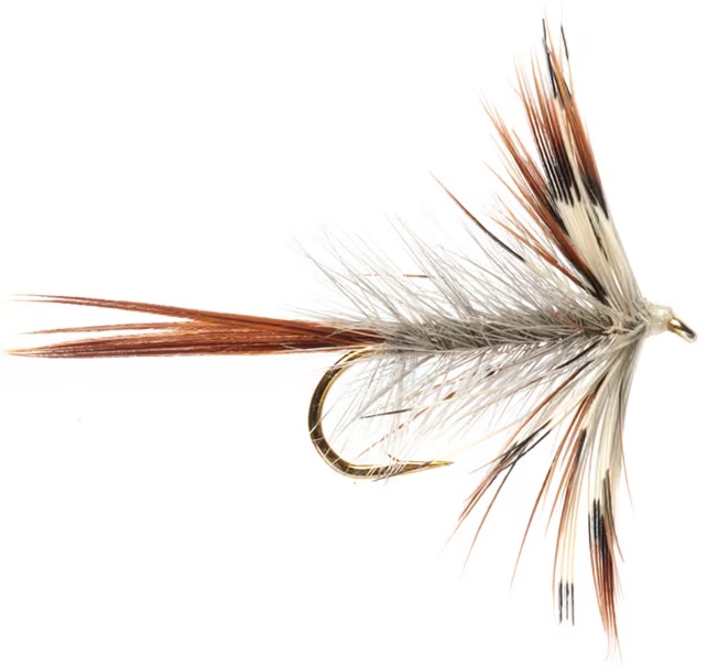 Fulling Mill Tactical Dry Flies Buckey's Lovechild Barbless Trockenfliege